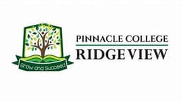 Pinnacle College Ridge View High School logo